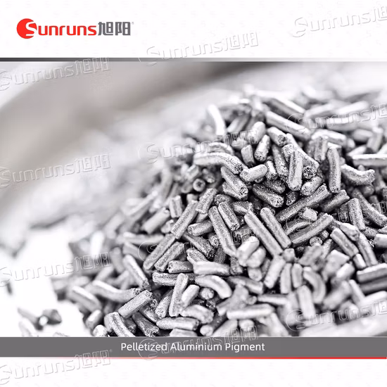 Silver Color Aluminium Paste Metallic Pigment Aluminum Pellet for Color Masterbatch